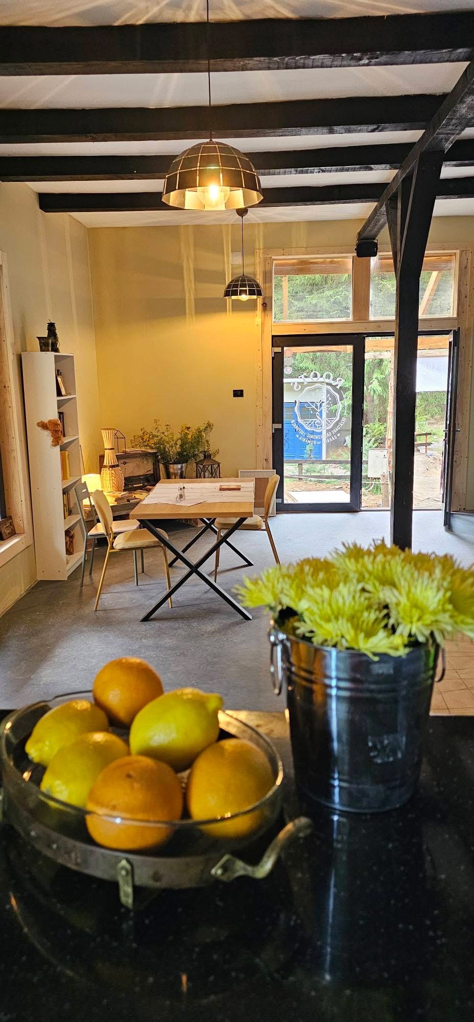 Interiorul restaurantului ROOTS